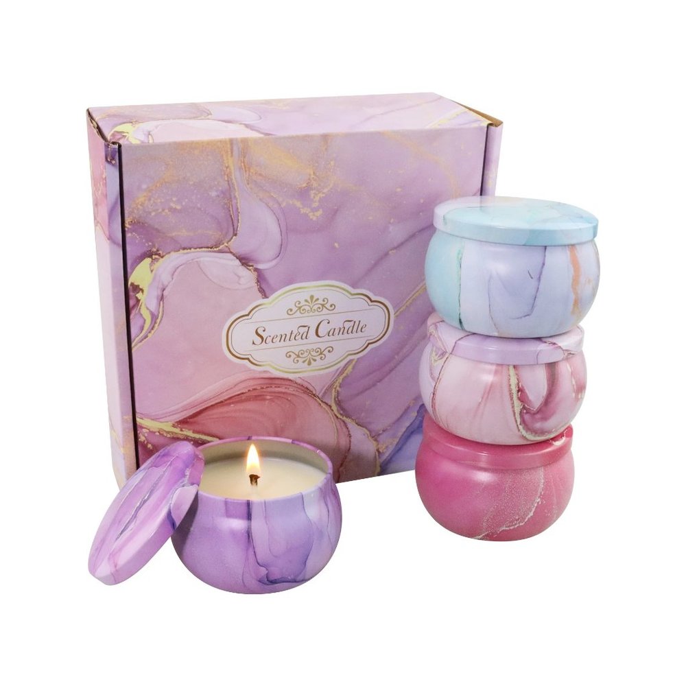 Gift Set Scented Soy Wax Candle